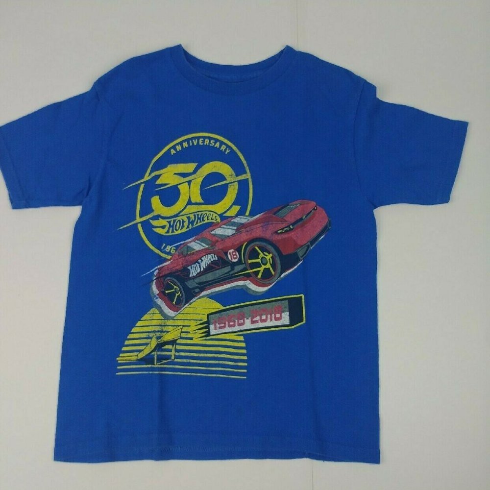 HOT WHEELS Graphic Boys Tee 50th Anniversary